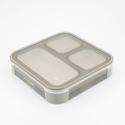 纖細餐盒500ml 時尚灰