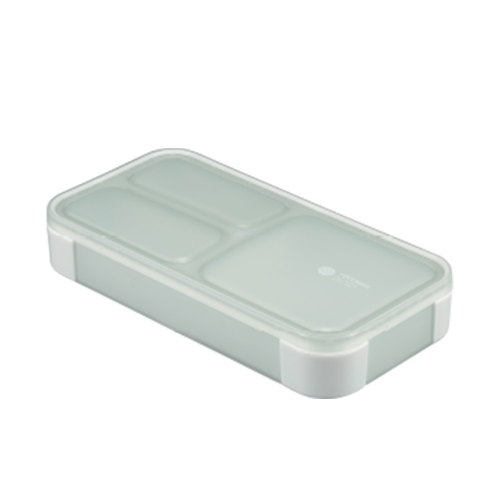 抗菌纖細餐盒400ml 白